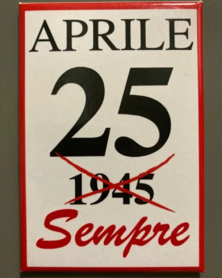 Ora e più di sempre Resistenza! Buon 25 aprile a tutti e tutte, senza sobrietà!🌹

Today is Liberation Day in Italy! Let’s celebrate 80 years of freedom!